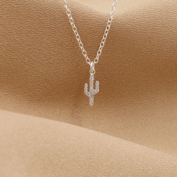 Etsy clearance cactus necklace