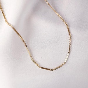 Thin Gold Choker, 14kt Gold Filled, Everly Choker, Gold Choker Necklace image 3