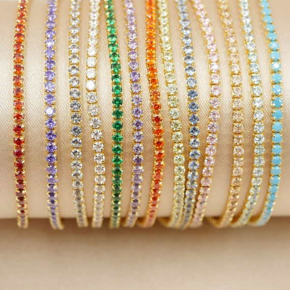 Birthstone on sale tennis bracelet