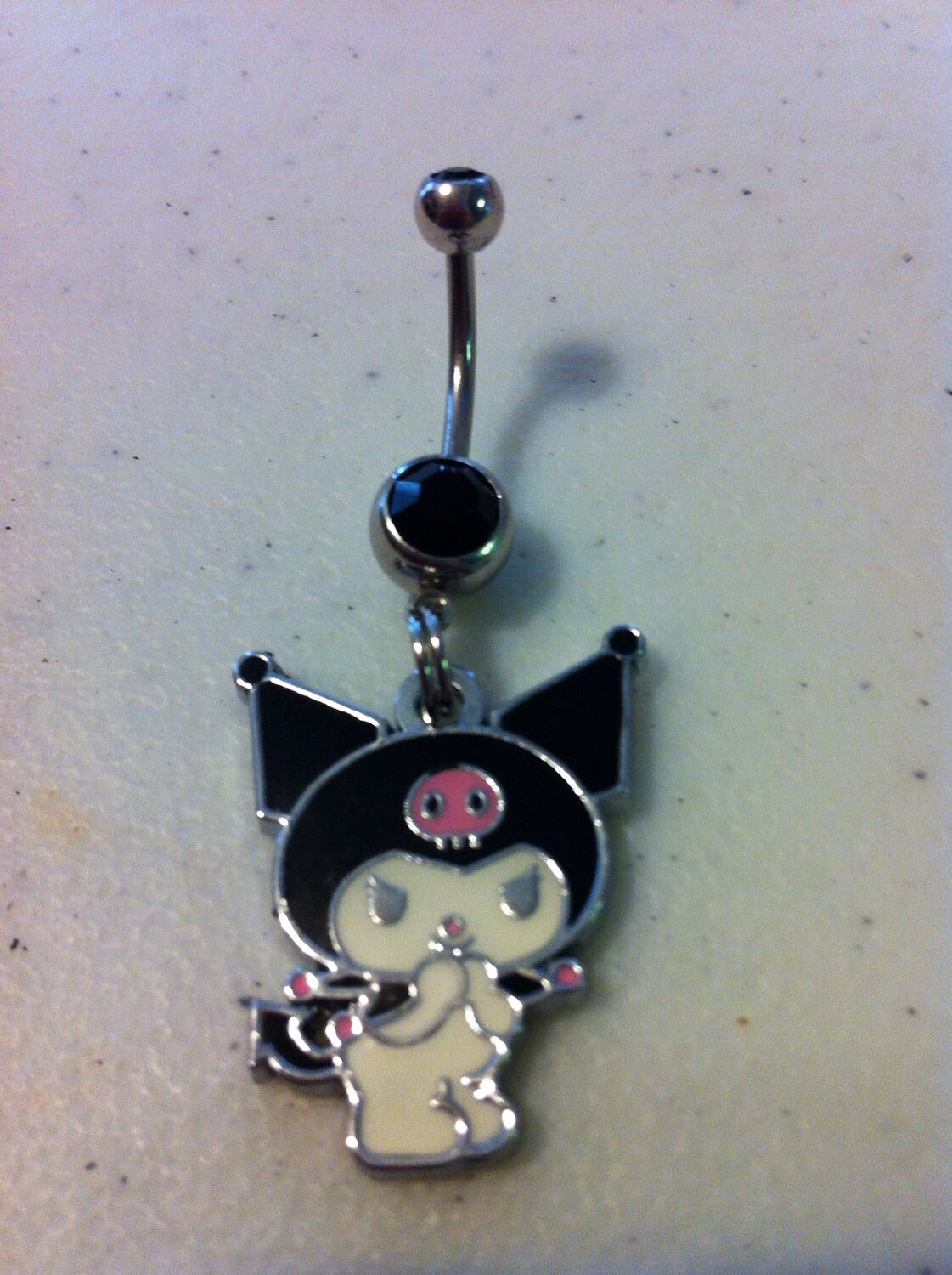 Kuromi belly ring deals
