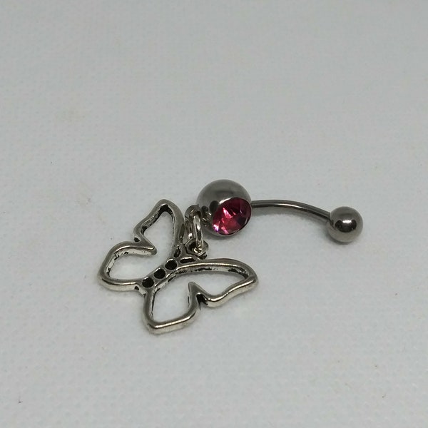 Butterfly Belly Ring