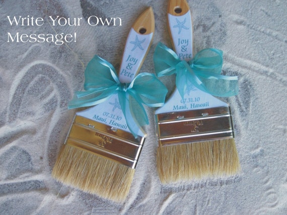 Beach Sand Brush Beach Wedding Favor Promotional Item Realtors Travel Agent Gifts Il_570xn