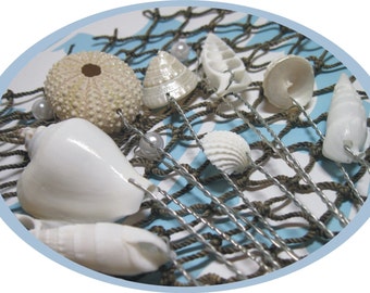 1 Dozen Seashells Starfish Pearls for Wedding Bouquets Centerpieces on Etsy