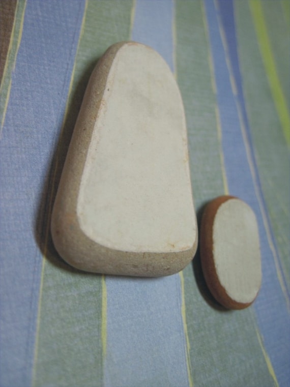 Authentic AMALFI Coast Tumbled White Pottery Chards from Italy Il_570xn