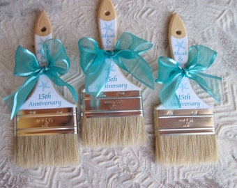 Beach Paint Brush - Sand Paint Brush -  Brush the Sand from your Toes - Favor Promotional Item - Wedding Brushes - 1 brush