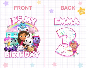 Casa de Gabby PNG, Gabby Gato PNG, Clipart de Gabby, Camiseta de casa de muñecas PNG, Vaso de casa de muñecas, Camiseta de Gabby imprimible, Gabby Digital