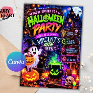 ghostly party invite,ghost party invite,pumpkin invitation,halloween party,pumpkin invite,halloween invite,holloween evite,halloween card,kids halloween,halloween invitation,halloween flyer,horror invitation,digital download,Costume Party Invite,Witch Bat Zombie,Halloween Invitation,Neon Invitation,Glow Invitation,Editable Halloween,Spooktacular invite,Moden Invitation,glow in the dark,Halloween invite,neon halloween,Halloween Birthday,Adults Halloween