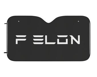 F Elon Tesla Sun Shade (Model 3 & Model Y)