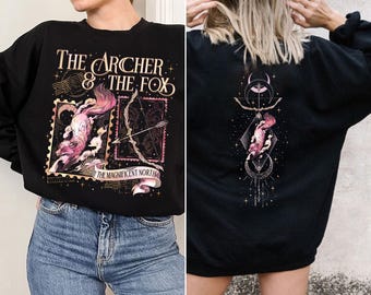 Ballad of the Archer and the Fox Sweater, Stephanie Garber Book Merch Sweatshirt, Once Upon a Broken Heart Gift, Caraval Reader Top