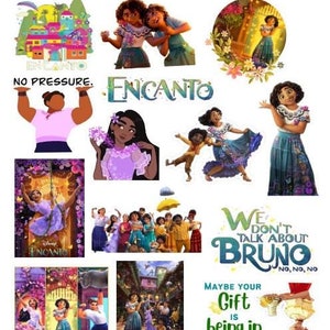 Encanto Sticker Sheet #2 | Maribel | Bruno | Magic | Decal | Stickers |