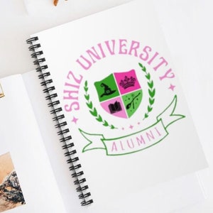 Wicked Shiz University Notebook | Journal | Diary | Ruled Line Writing Book | School Supplies | Gift for Writers