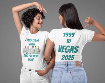 Backstreet Boys I was There Concert Tee | 2025 | 2026| Unisex Polyester T-Shirt | Vegas | Residency