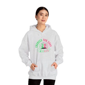 Wicked Changed for Good Hoodie | Unisex Pullover | Cozy Jumper | Wicked Apparel | Elphaba | Glinda | Musical | Movie