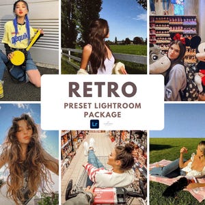 14 Lightrooms Preset Retro | Vintage Vibes | Retro Photography | Vintage Feels | Retro Look | Nostalgic Vibes | Vintage Classic