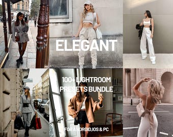 100+ Elegant Lightroom Presets: Mobile and Desktop Filters (DNG, XMP)