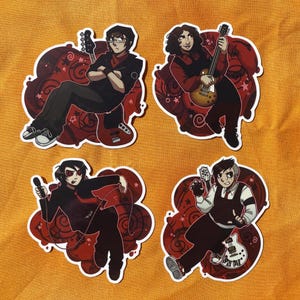 Adesivi in vinile da 3" di My Chemical Romance Revenge Era