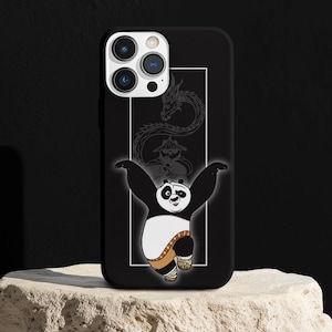 Funda de teléfono de Kung Fu Panda, funda de dibujos animados, funda de Disney para iPhone 16, 15, 14, 13, 12, Samsung S25, S24, S23, S22, Goggle Pixel