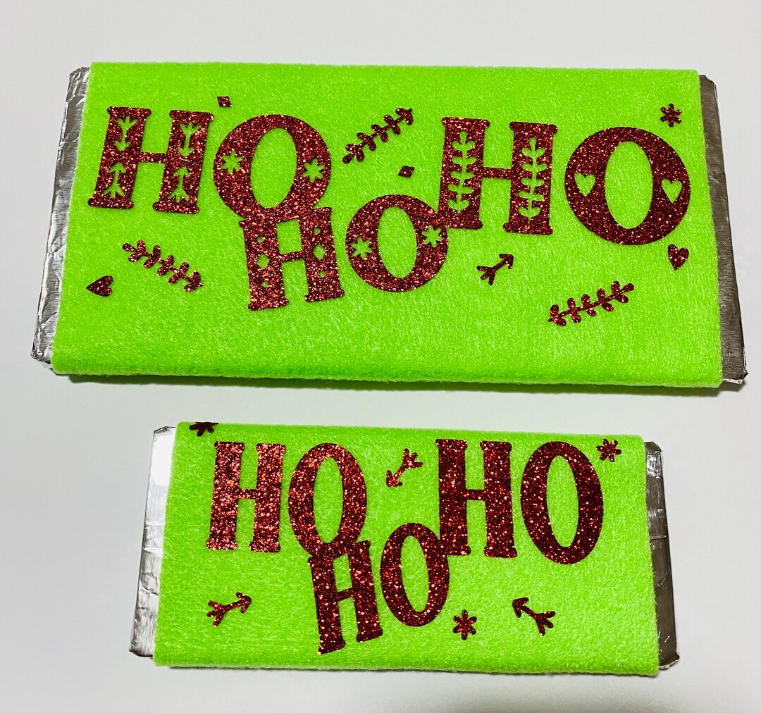 Fake Chocolate Bar, Christmas Wreath Attachment, Decorations for