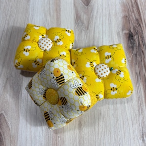 Bee & Lemon Pincushion Set: Sewing Bowl Fillers