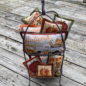 Mini Fall Pillow: Tiered Tray Decor, Shelf Sitter