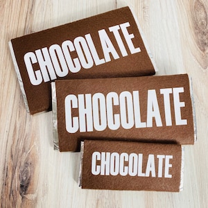 Fake Chocolate Bar: Medium Faux Candy, Tier Tray Decor (4x8 inches)