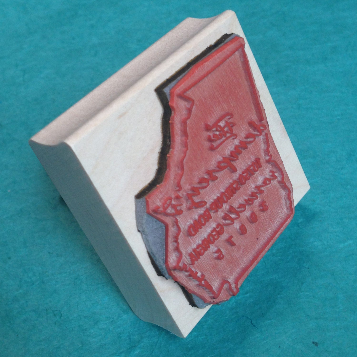 Mississippi Address Stamp Custom Return State Address Stamp Etsy