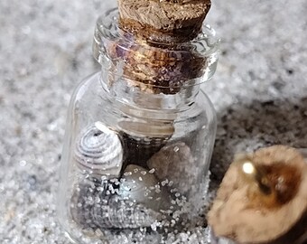 Beach bottle necklaces