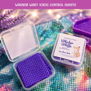 Whisker Whiffs Scented Static Control Sheets for Diamond Painting, Craft Supplies