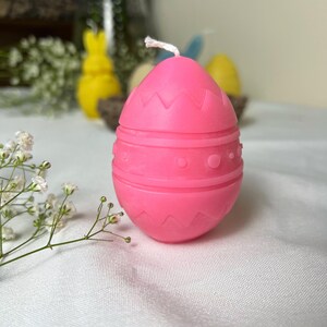 Bougie nid d'oiseau avec œufs, bougie nid de Pâques, décoration de table printanière, décoration de Pâques, cadeau de Pâques Egg # 2