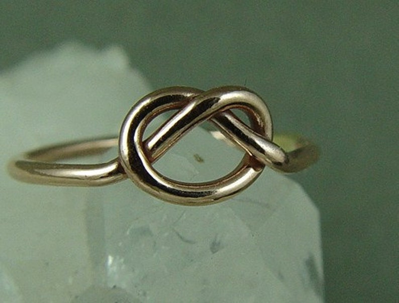 Love Knot Ring Gold Knot Ring Gold Filled Infinity Ring Mother Daughter Ring Friendship Ring Sisters Ring