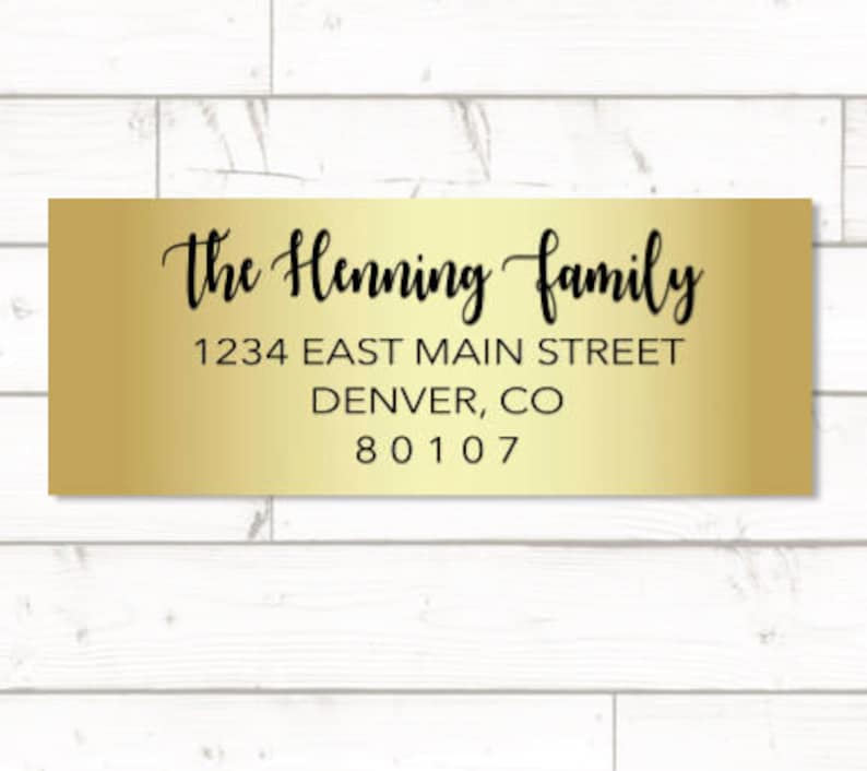 Christmas Labels Custom Individual Guest Address Labels Etsy