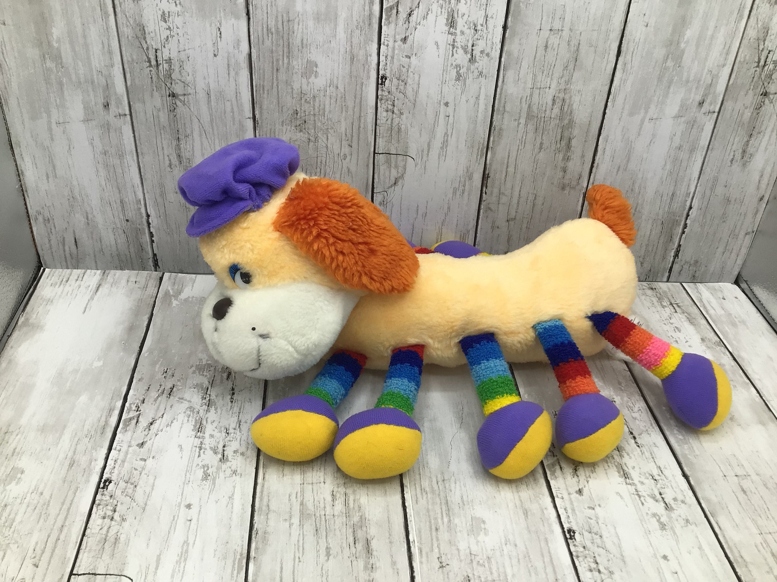 Rainbow caterpillar 2024 dog toy