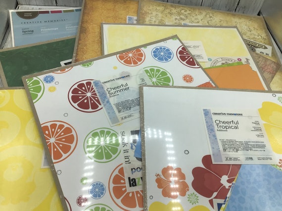 Creative Memories 12 X 12 Additions Paper Pack, Spring Scrapbook