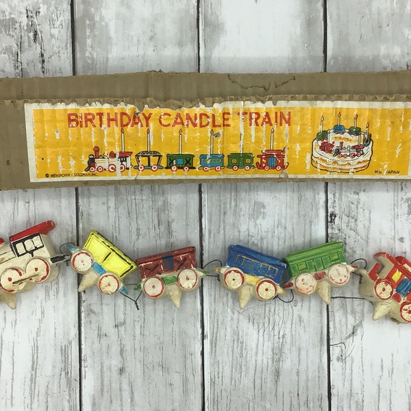 Vintage Birthday Cake Candle Holders Etsy