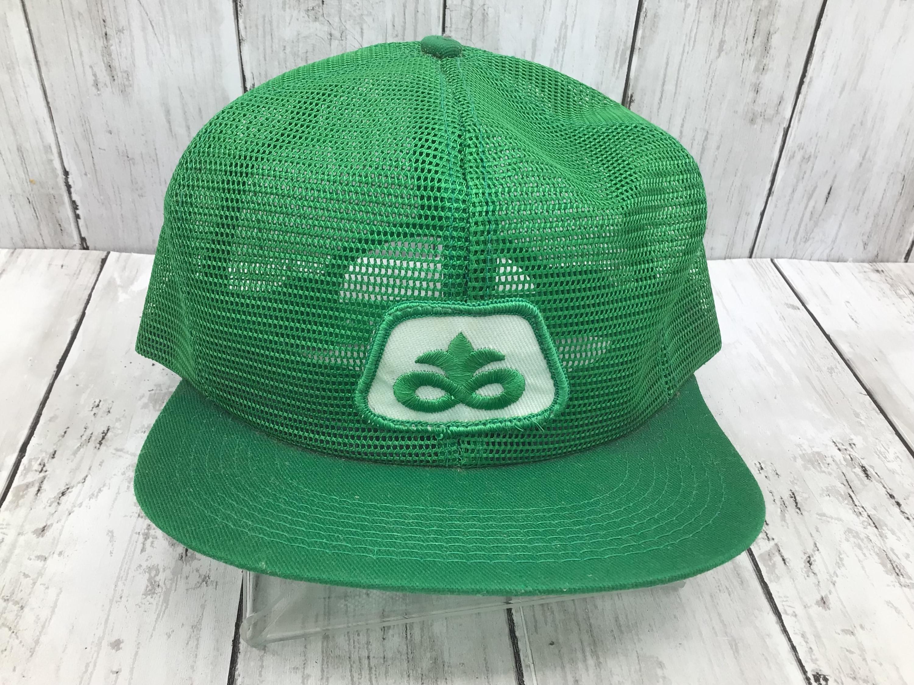 Vintage Pioneer Hat With Patch, Vintage Farmer Hat, Vintage