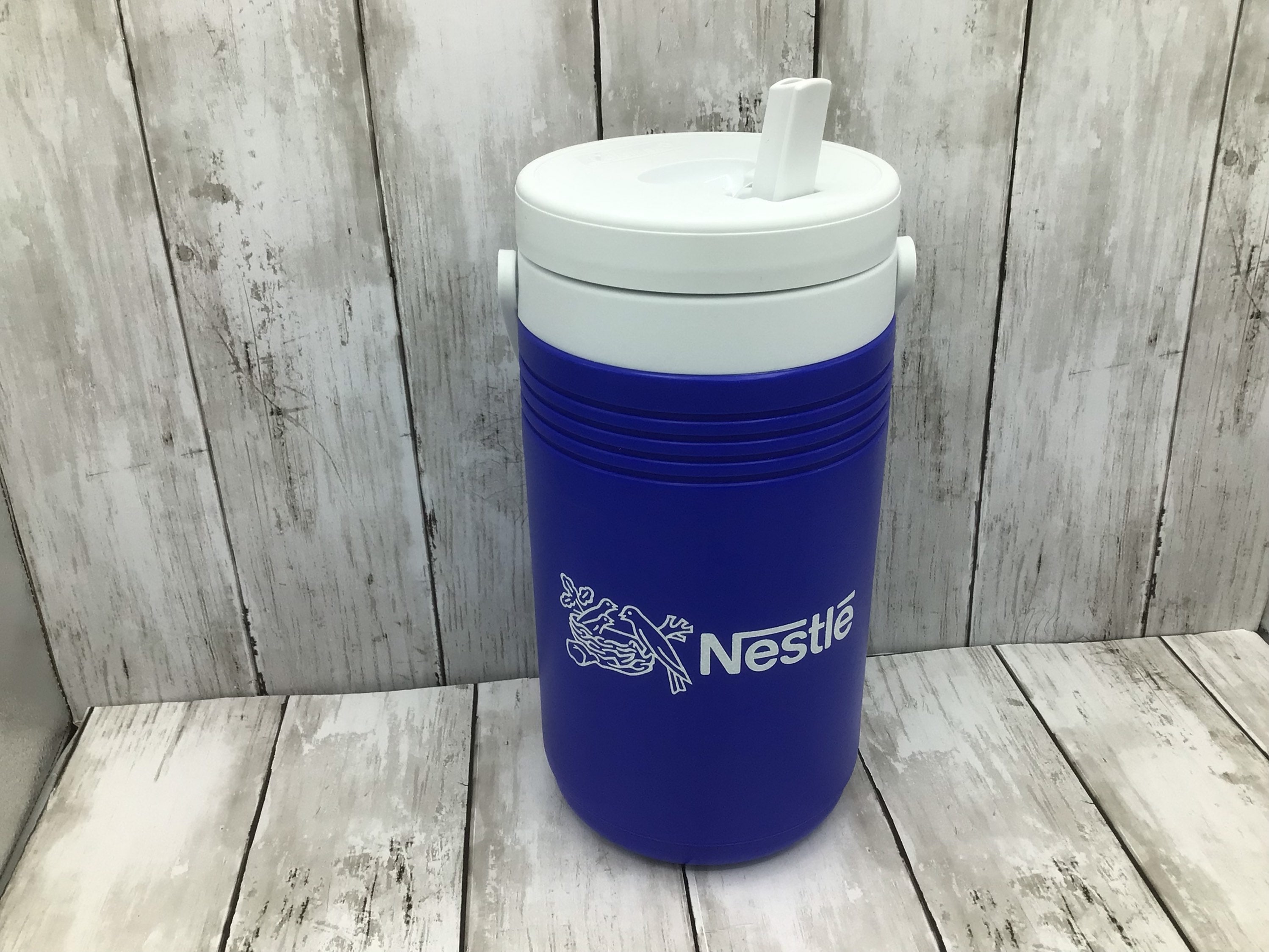 Nestle Water Cooler, Coleman Water Jug With Spout, Vintage Nestle