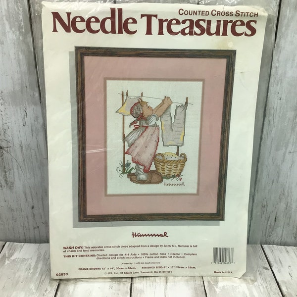 Laundry Cross Stitch Etsy