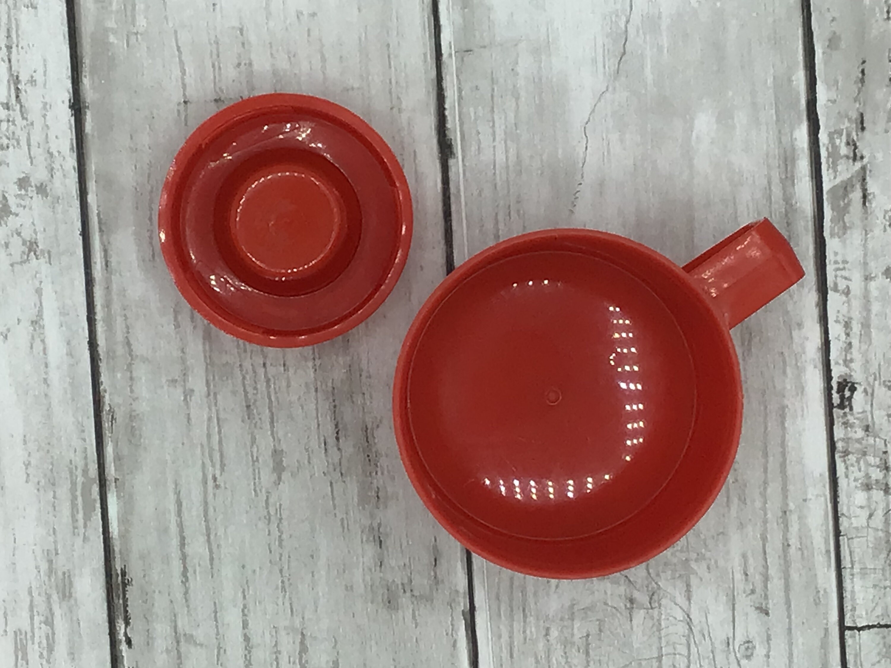 Vintage Aladdin Thermos, Red Plaid 1 Pint Thermos, Vintage Picnic