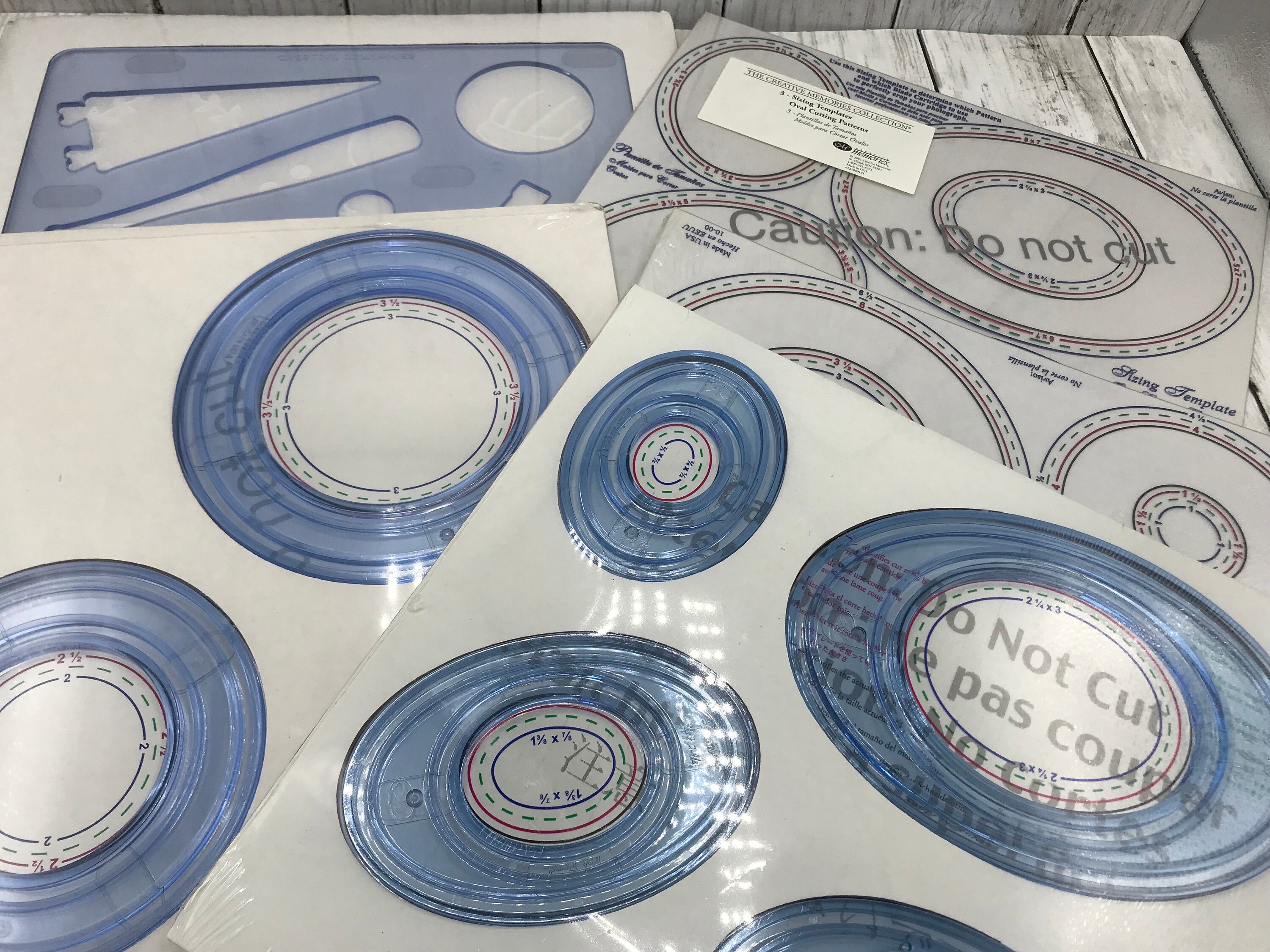 Creative Memories Creative Cuts Patterns, Choice of Scrapbooking