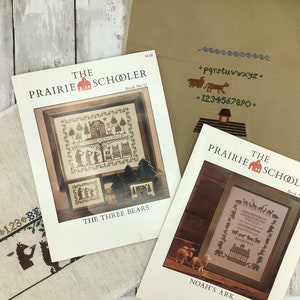 The Prairie Schooler Counted Cross Stitch Choice, Noah’s Ark Book 3 Cross Stitch, The Three Bears Book 12 Cross Stitch, Cross Stitch Pattern