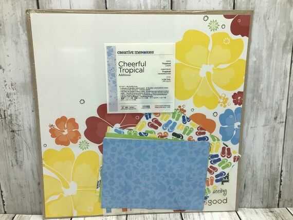 Creative Memories 12 X 12 Additions Paper Pack, Spring Scrapbook