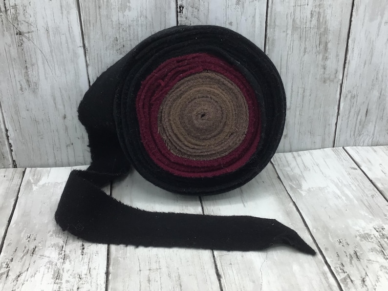 Rouleau de laine, Bandes de laine, Tresses de tapis, Rouleau de bandes de laine Couleur au choix, Projet de laine, Morceaux de laine Mixed Colors