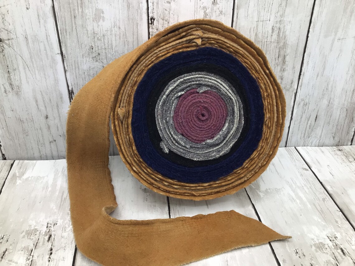 Wool Roll Wool Strips Rug Braiding Strips Wool Strips Roll Etsy