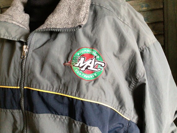 Vintage College MAC Jacket Mid America Conference Jacket Adult L
