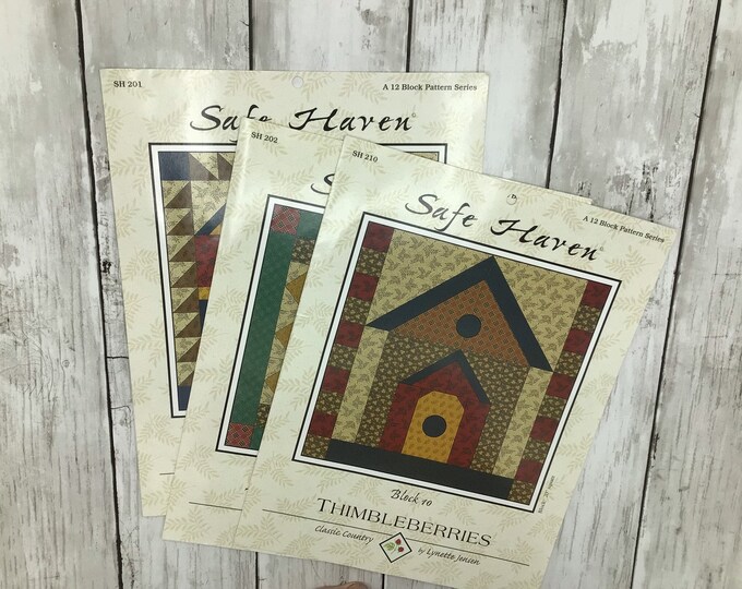Thimbleberries Quilt Patterns, Safe Haven Block Booklet, 3