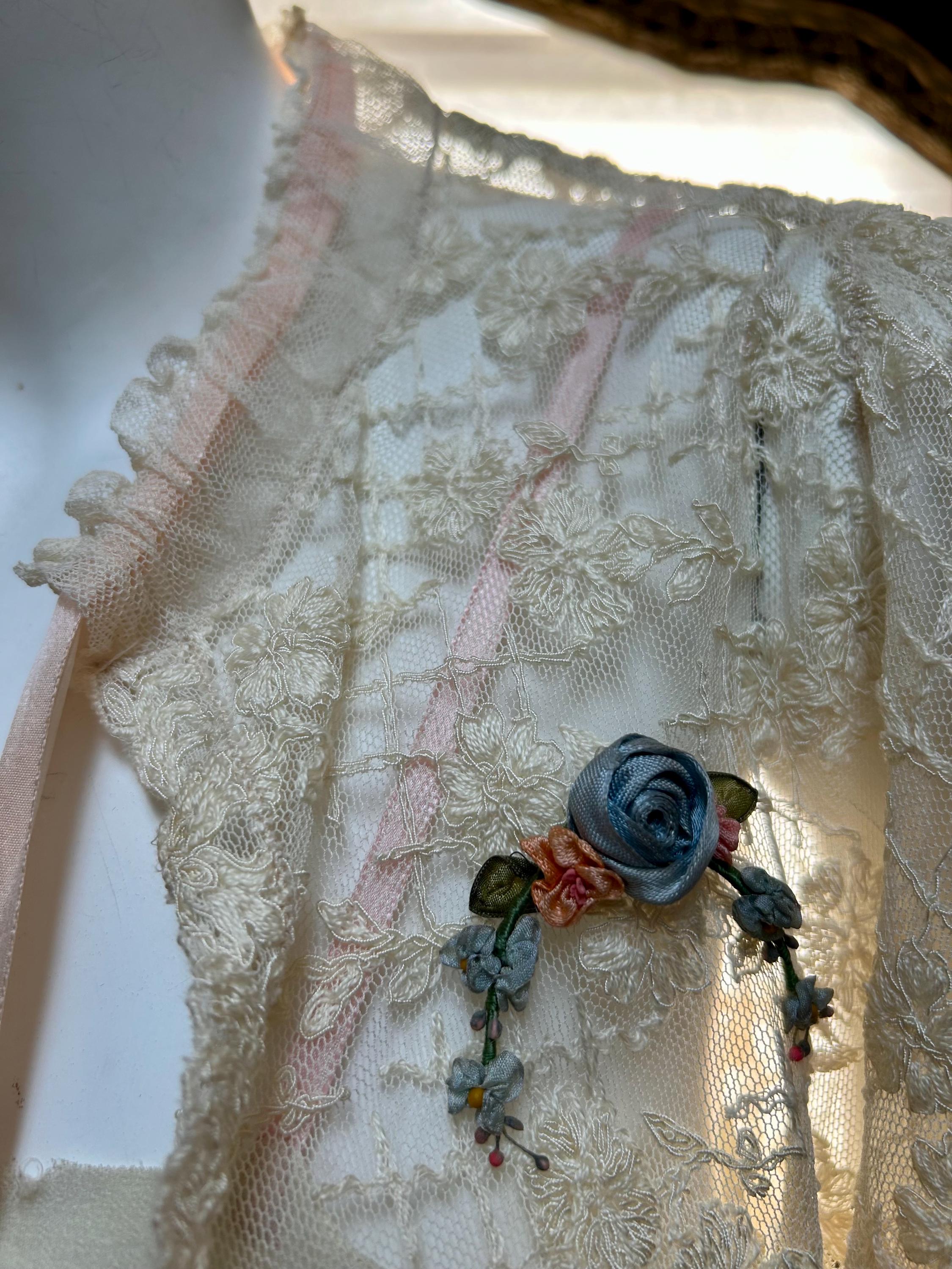 Tambour Lace Gown - Etsy