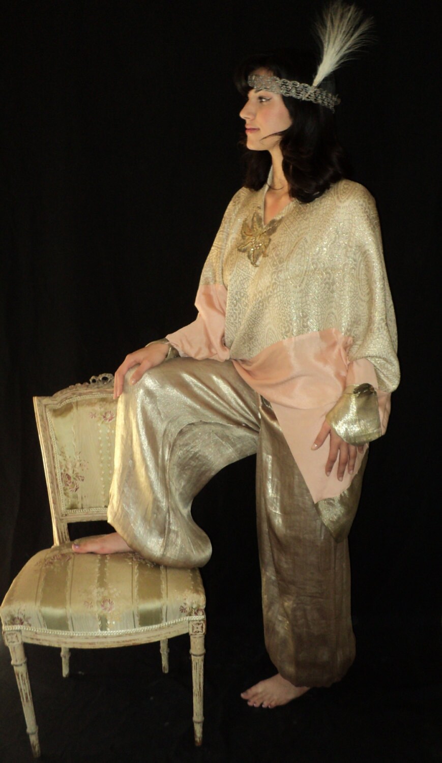 Final Sale Vintage 1920s Flapper Poiret 