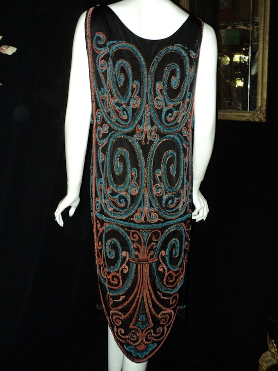 Callot Soeurs Original 1920s Beaded Dress Museum … - image 2