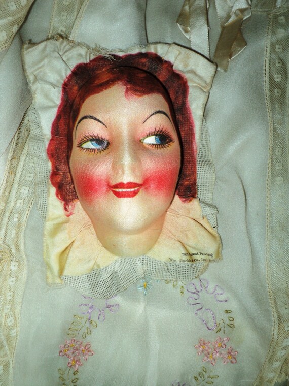 doll with red cheeks
