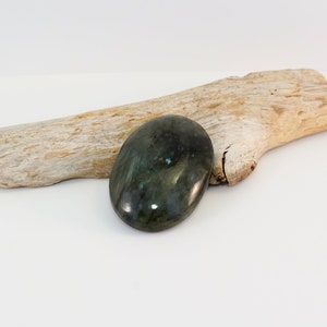 Flush Mount Light Labradorite Stone Finial Cap
